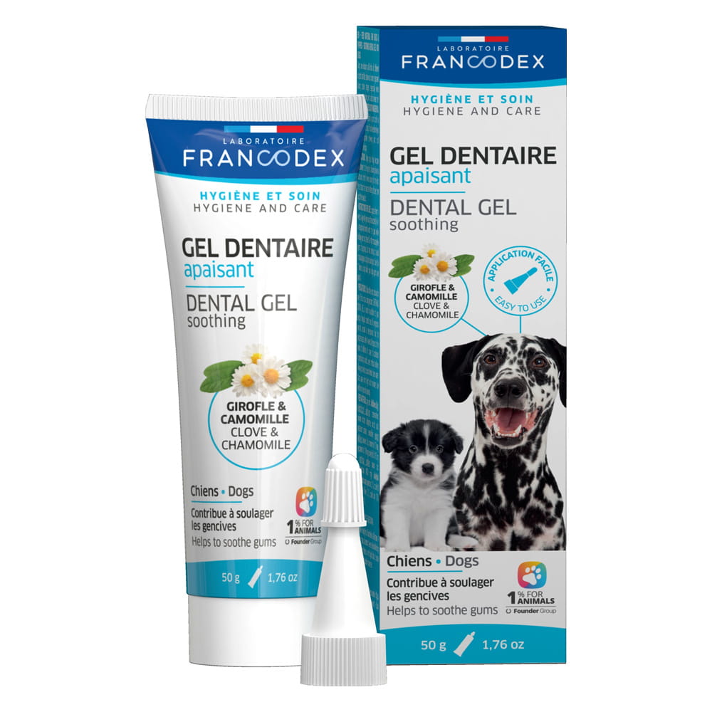 Francodex Żel Dentystyczny Dla Psa Łagodzący i Przeciwzapalny 50g